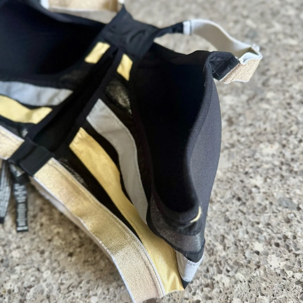 Victoria's Secret Black Sports Bra - Size 38DD/E85 - Picture 6 of 8